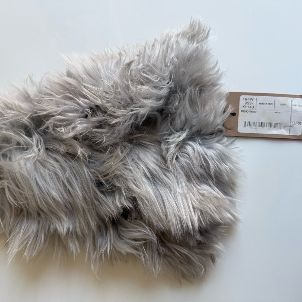 Rachel comey fur beanie